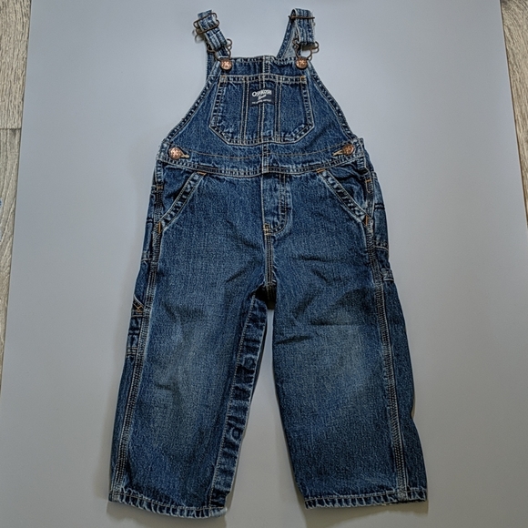 OshKosh B'gosh Vintage Denim Overalls - Picture 1 of 5